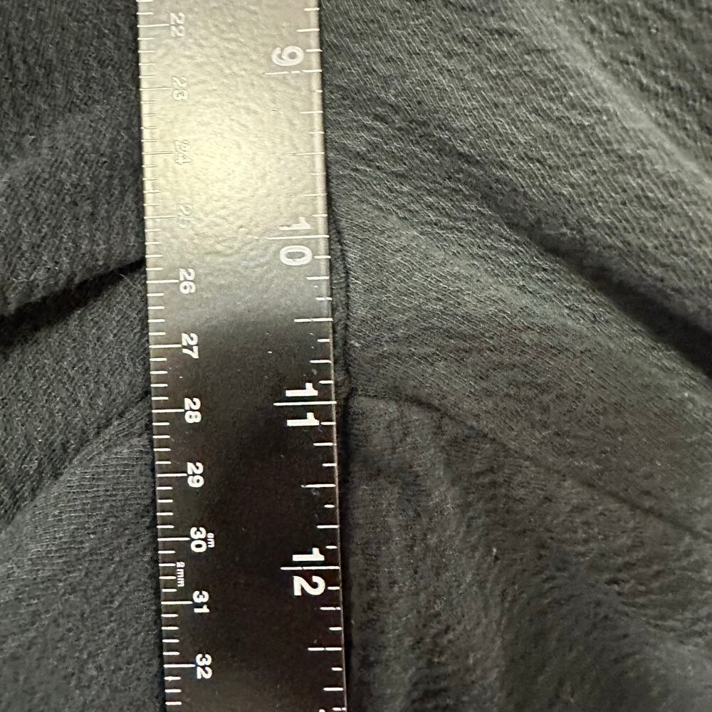 J Jill Pure Jill Textured Black Stretch Dress Pants Pull On Cotton Large Petite - Picture 7 of 8